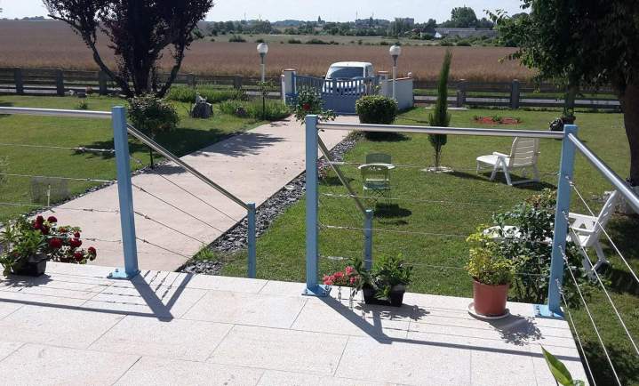 Garde-corps en alu pour terrasse Bourges